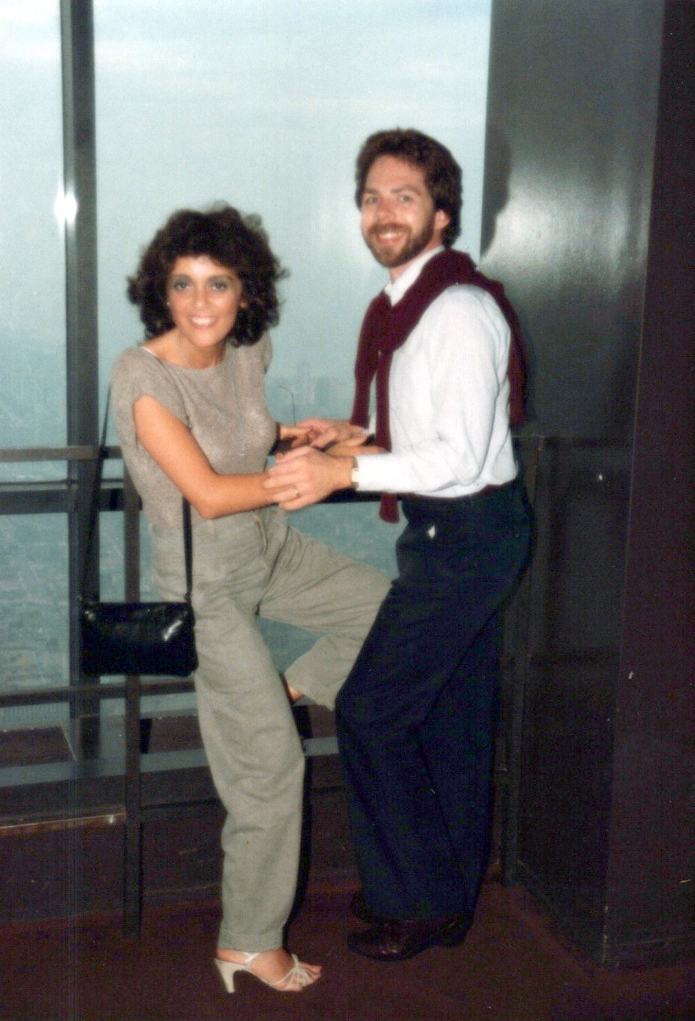 Randa and Chris, c. 1986